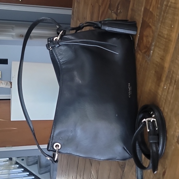 Coach Vintage Legacy Leather Double Gusset Crossbody F26601 - Picture 2 of 12